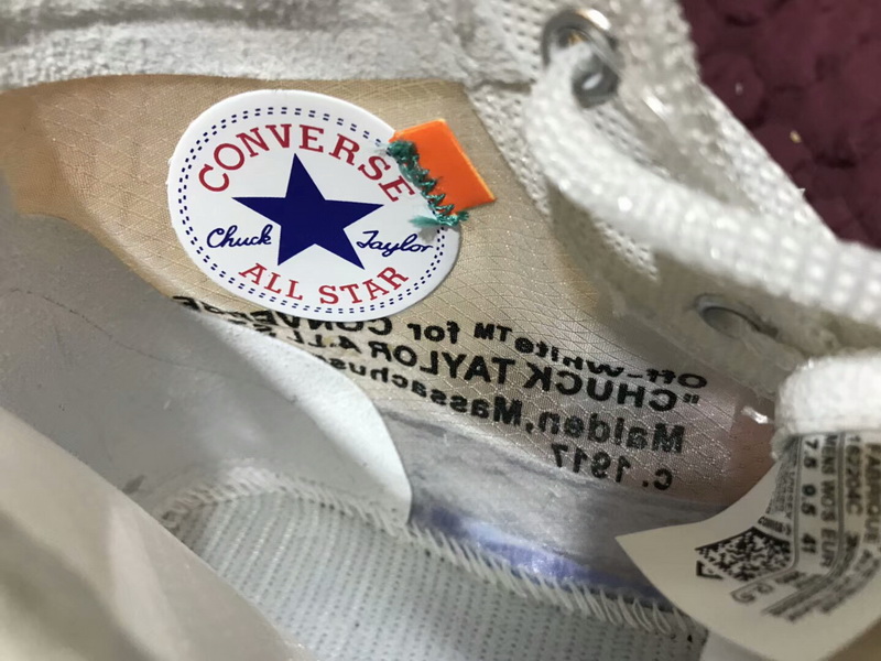 Authentic Off white X Converse Chuck Taylor 1970s ow 